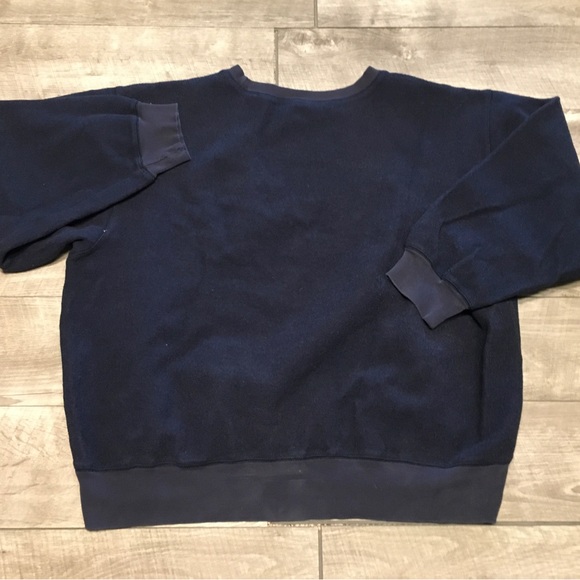 Vintage Pepsi Sweatshirt Blue Men's Pullover Fleece Sweater Spell Out Size Large - Picture 6 of 12